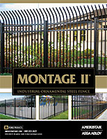 Montage II - Welded Ornamental Steel Fence