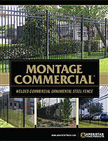 Montage Commercial - Welded Ornamental Steel Fence