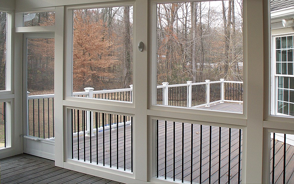 screened porch in 