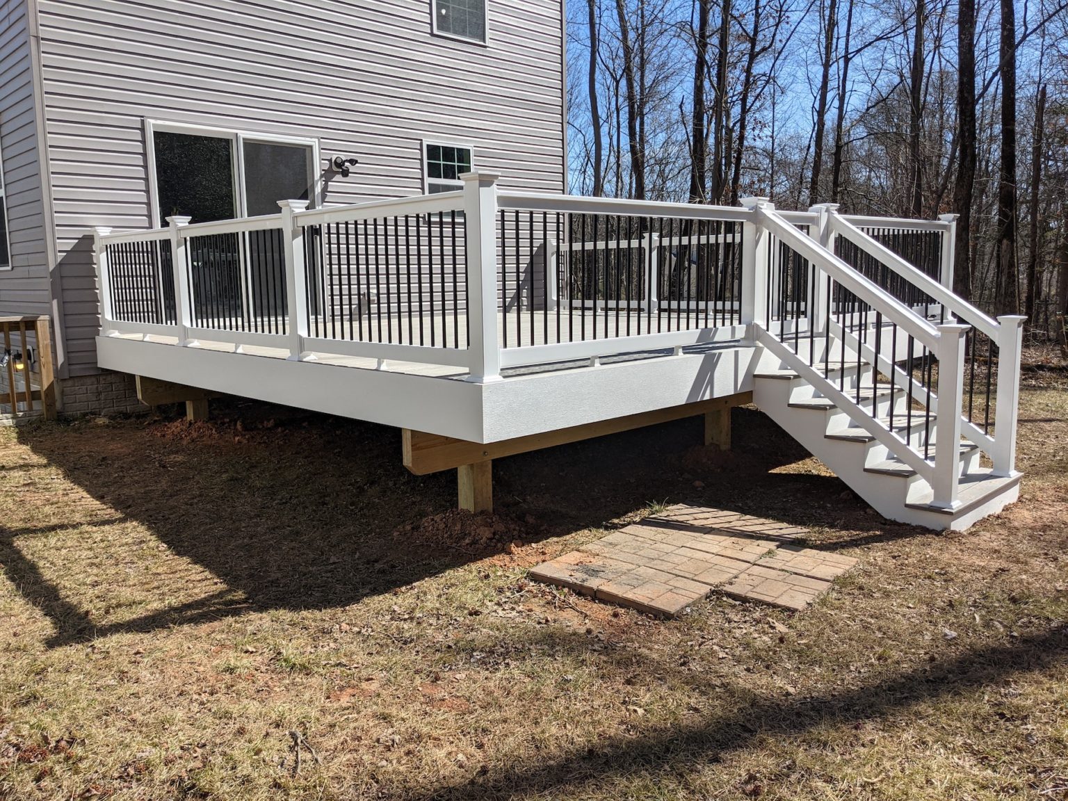 Makeover Monday TimberTech Deck in Glen Burnie, MD Fence & Deck