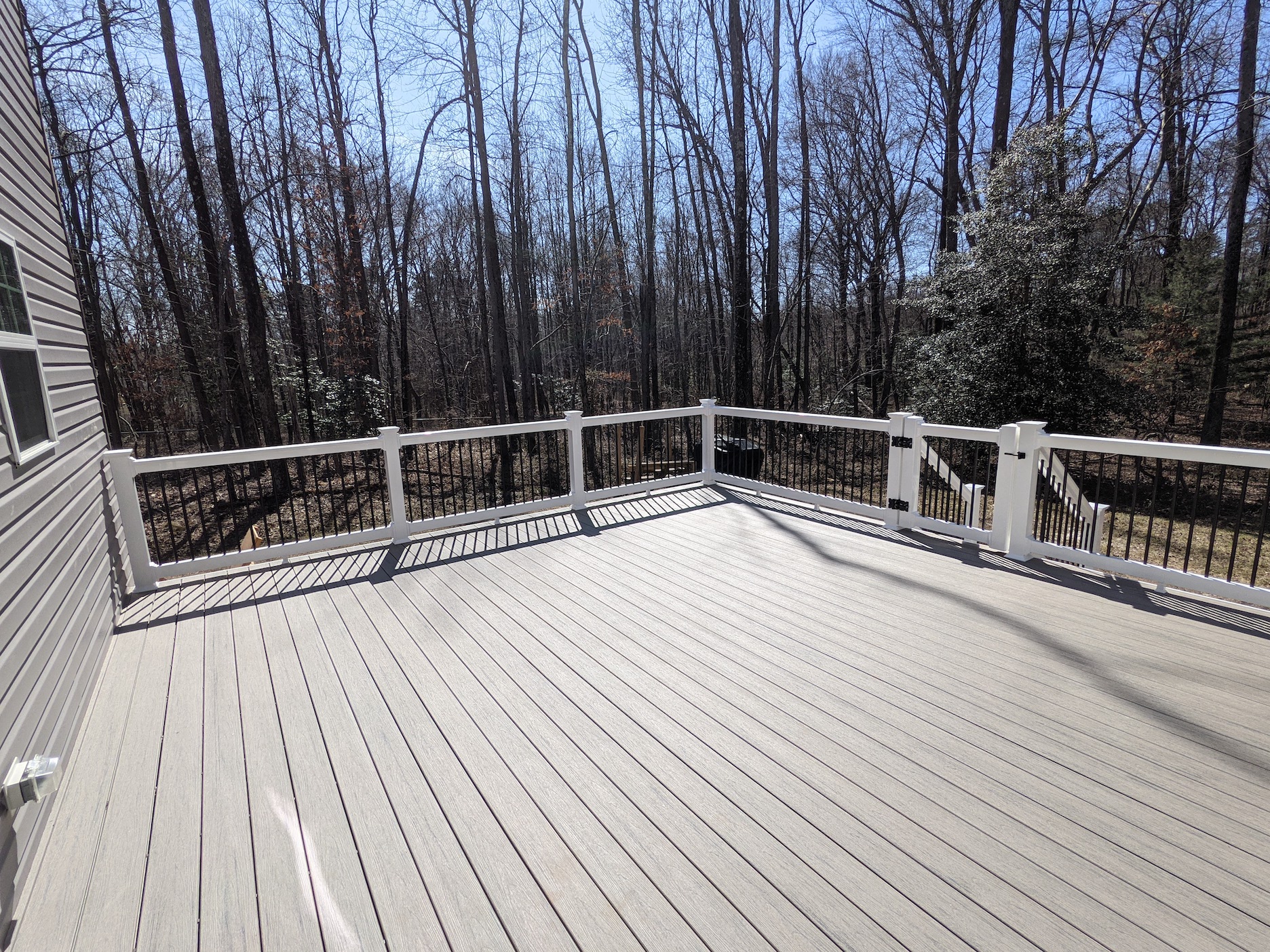 Makeover Monday TimberTech Deck in Glen Burnie, MD Fence & Deck