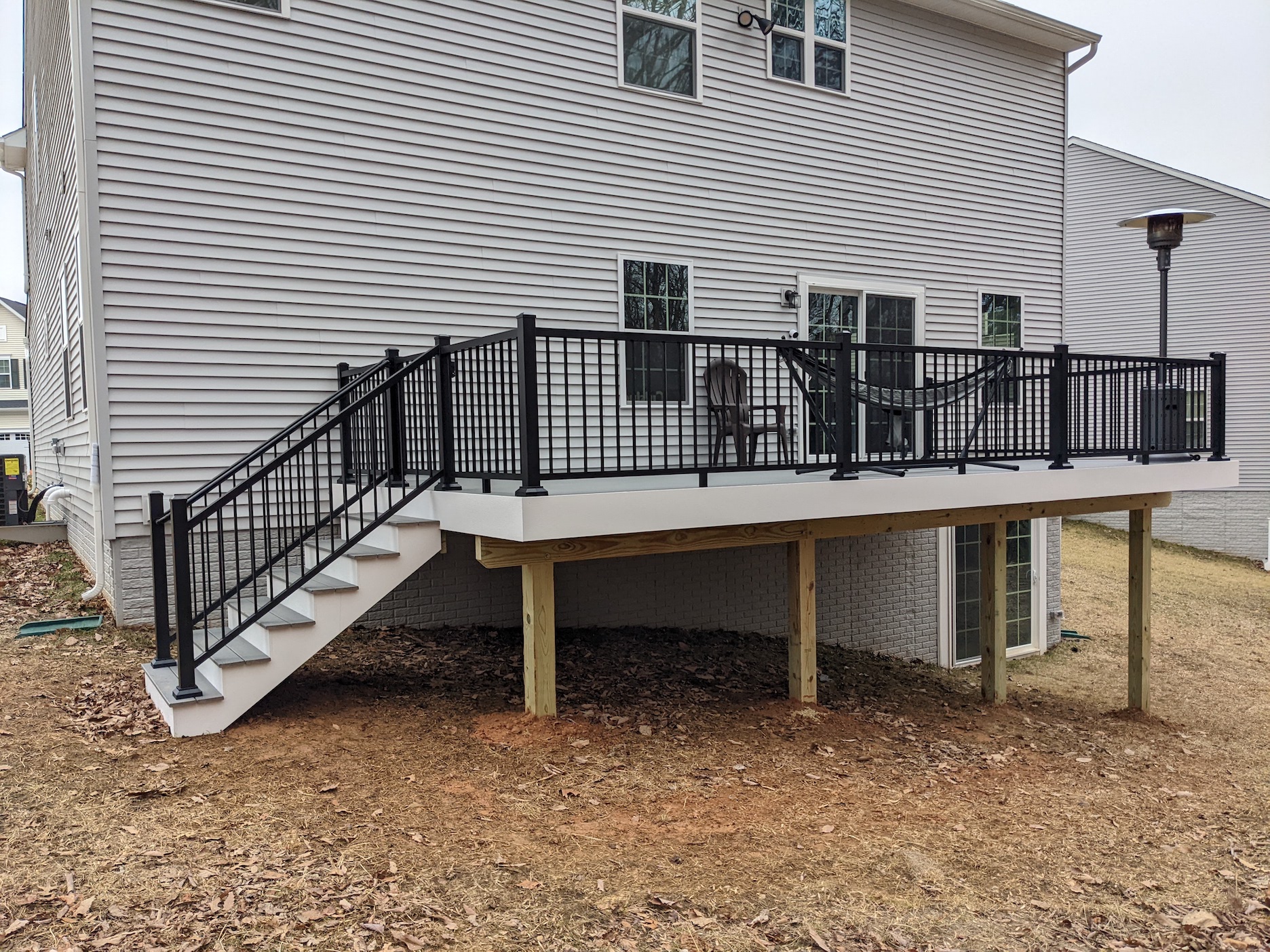 Makeover Monday Trex Deck in Randallstown, Maryland Fence & Deck