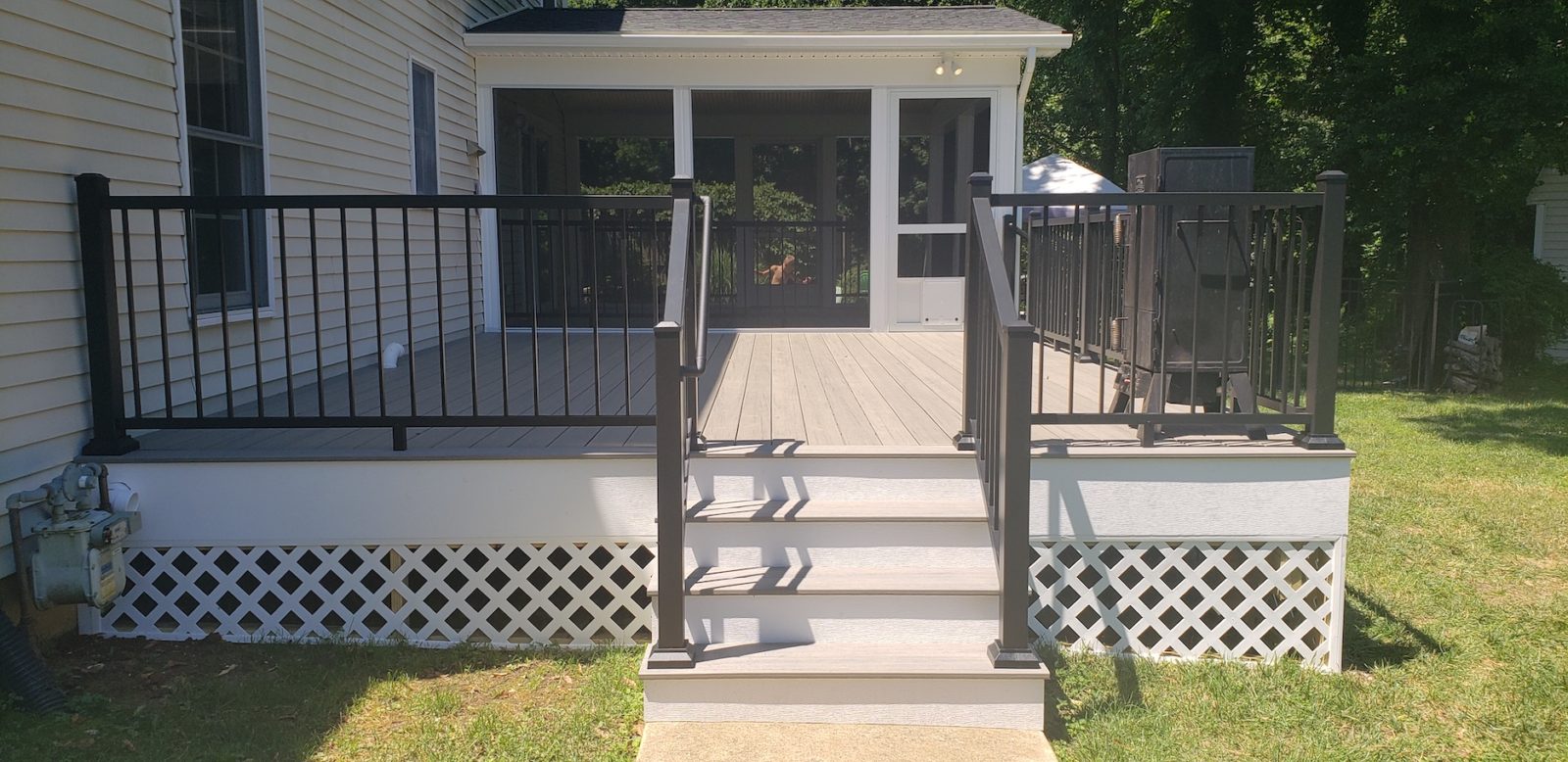 Project of the Month: Screen Porch & TimberTech Deck in Arnold ...
