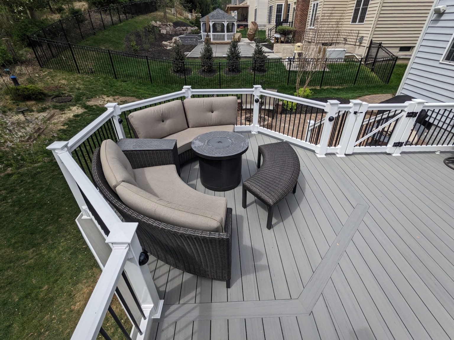 Project of the Month Multilevel TimberTech deck in Ellicott City