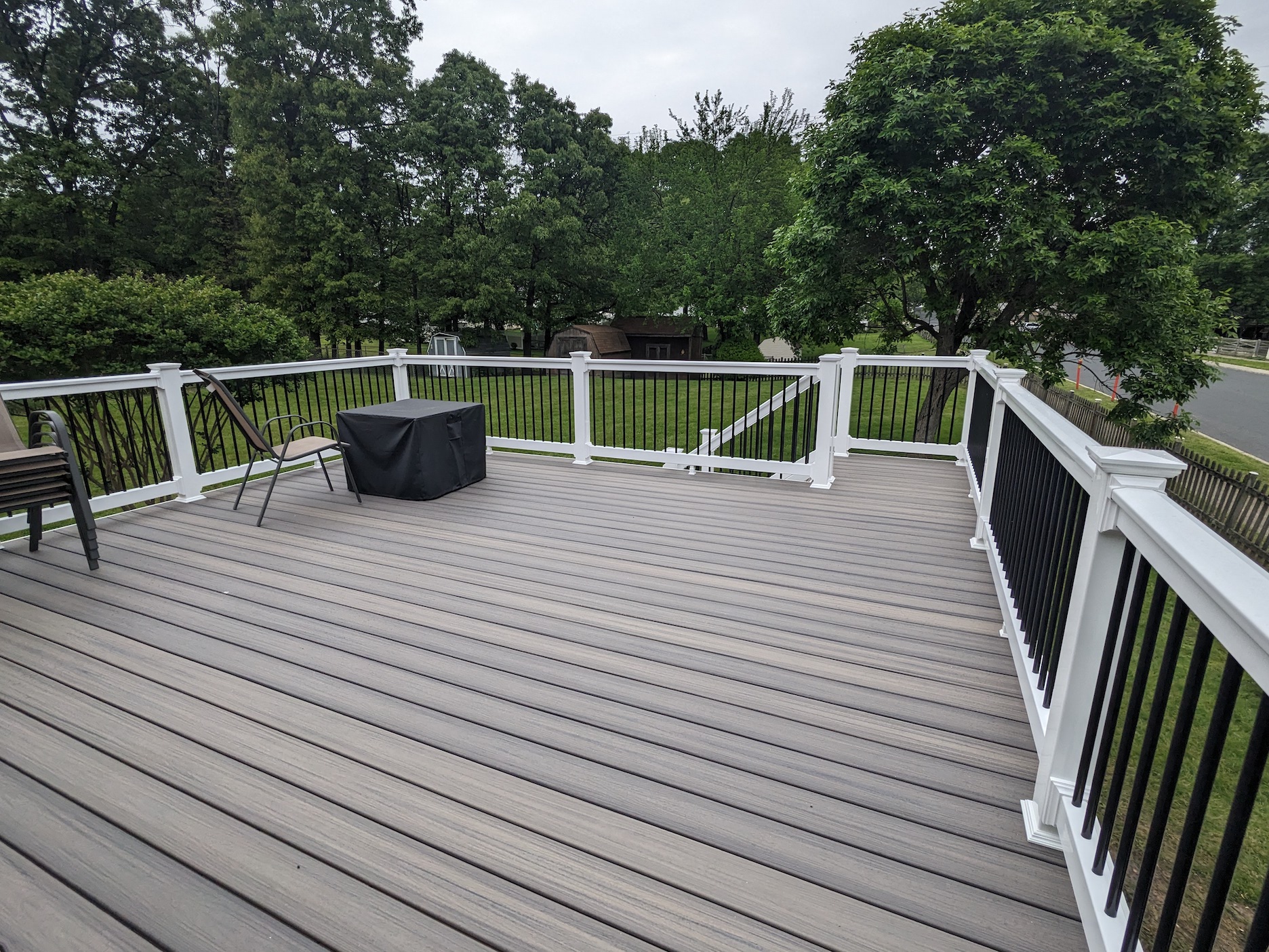 Makeover Monday Trex Deck in Linthicum Heights, Maryland Fence