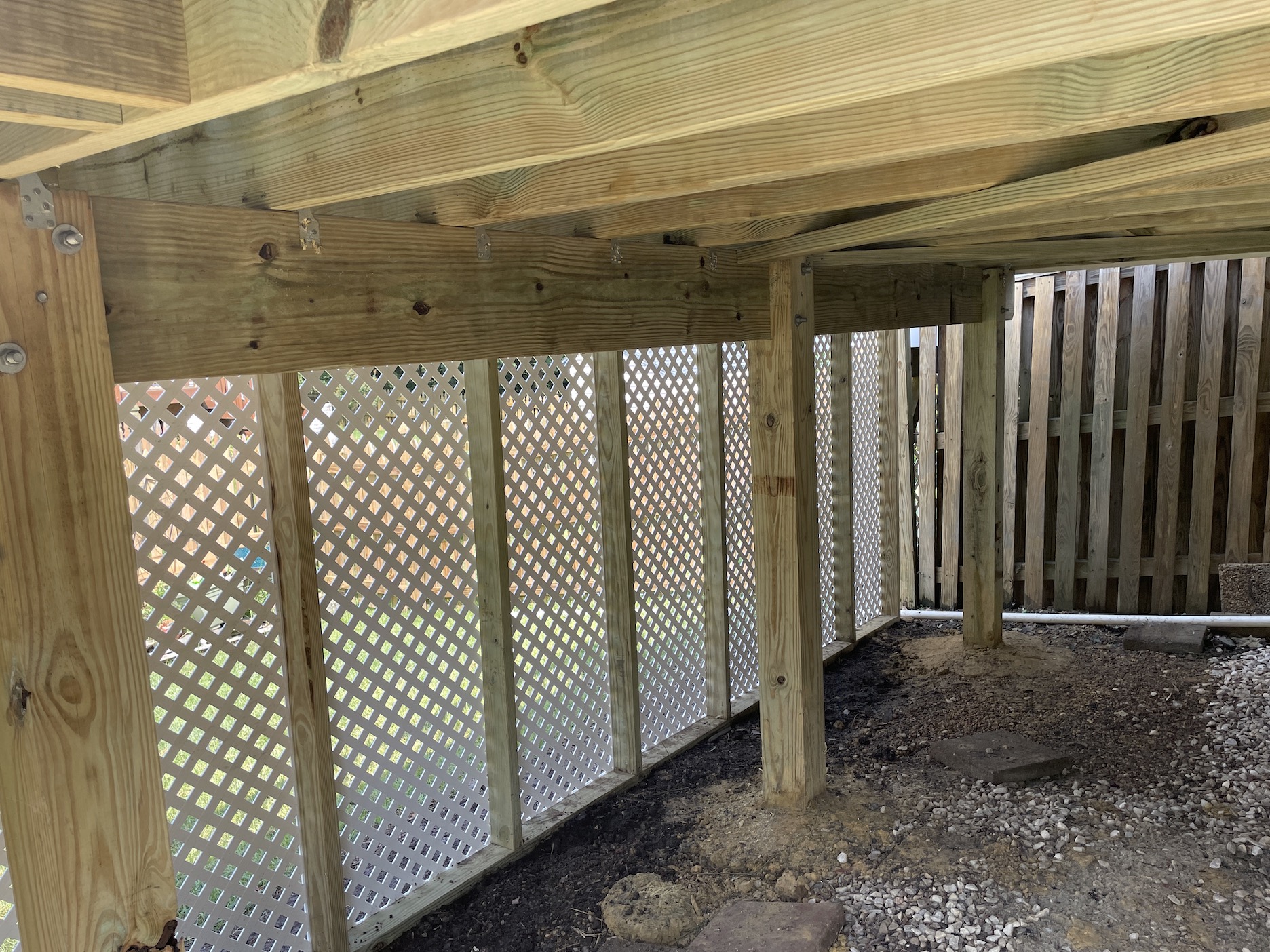 Makeover Monday New Townhome Deck in Odenton, Maryland Fence & Deck