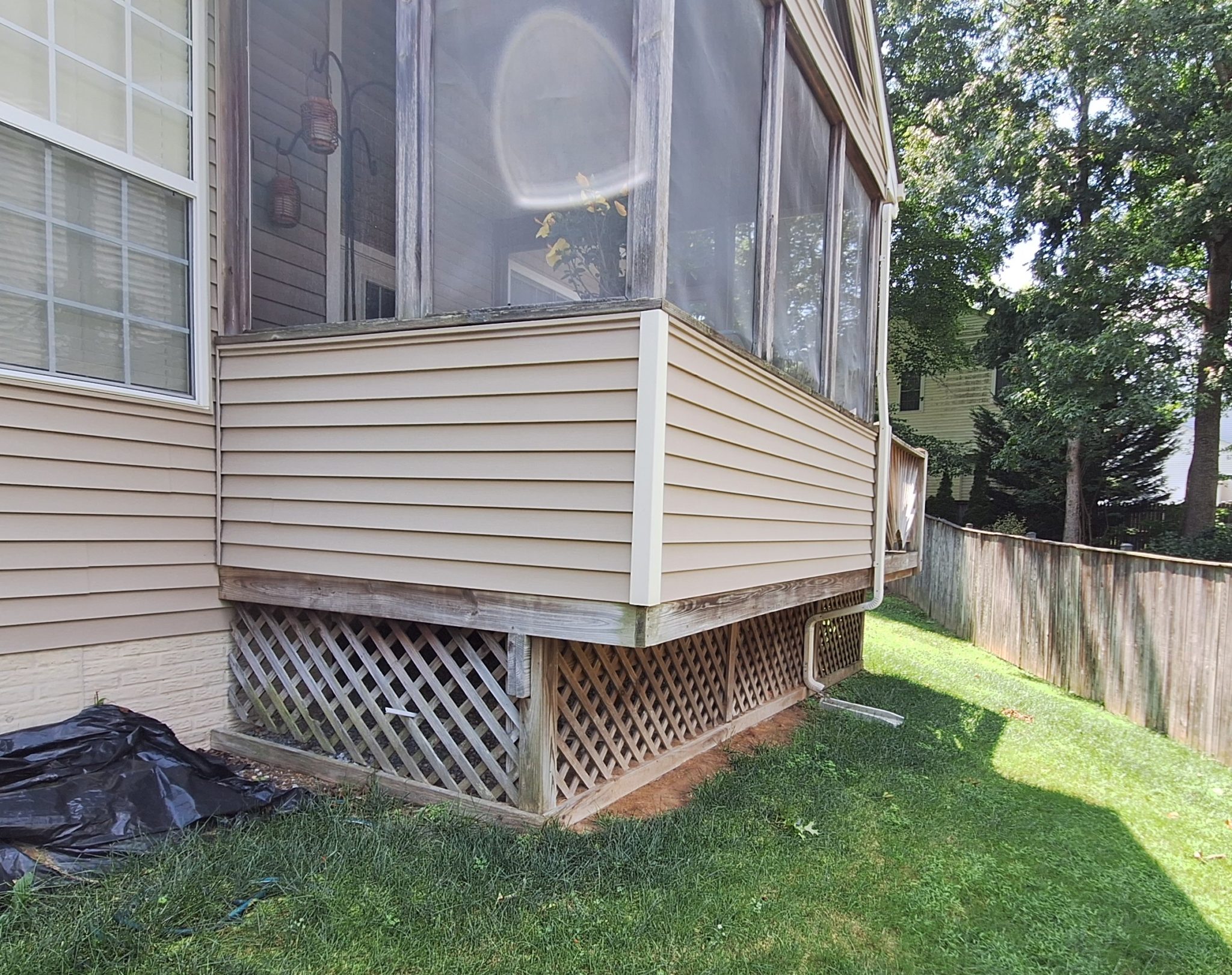 Makeover Monday Redecking Project in Odenton, Maryland Fence & Deck