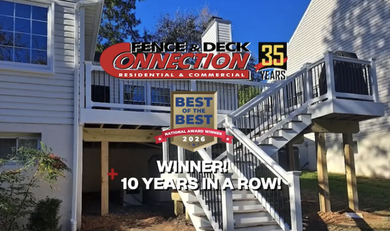 fence.& deck wins best of the best for customer service