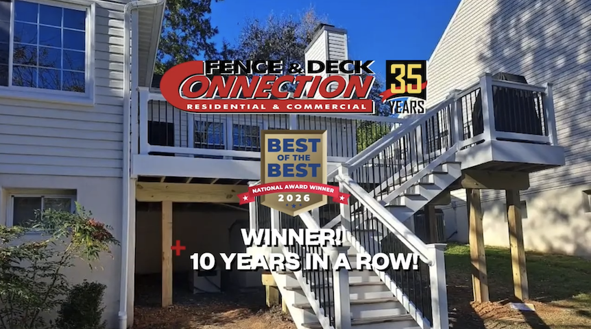 fence.& deck wins best of the best for customer service
