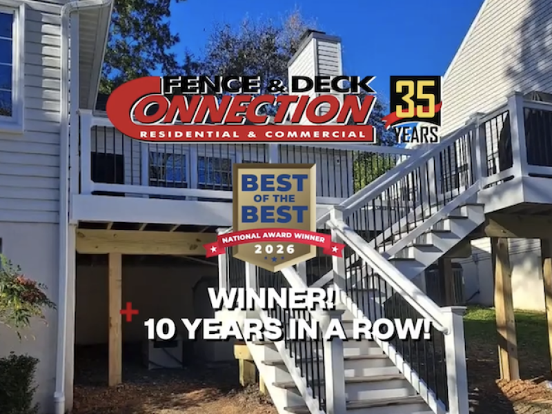 fence.& deck wins best of the best for customer service