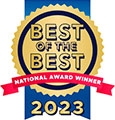 2023 best of the best award short ribbo
