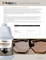 TimberTech Care & Cleaning Guide