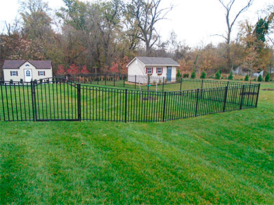 Aluminum Fence Install Bowie