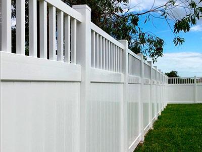 Vinyl Fence Installation by Professional Maryland Fence Company