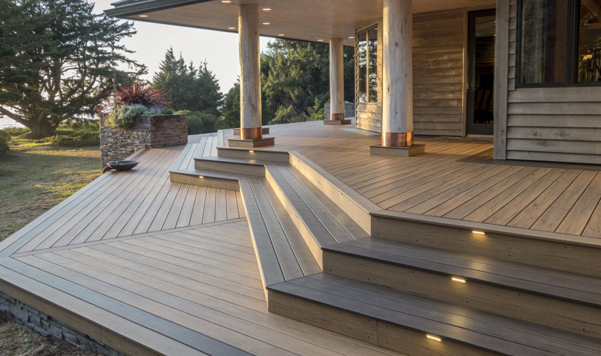 Decks – TimberTech Inspirations - Fence \u0026 Deck Connection, image size:1170x694