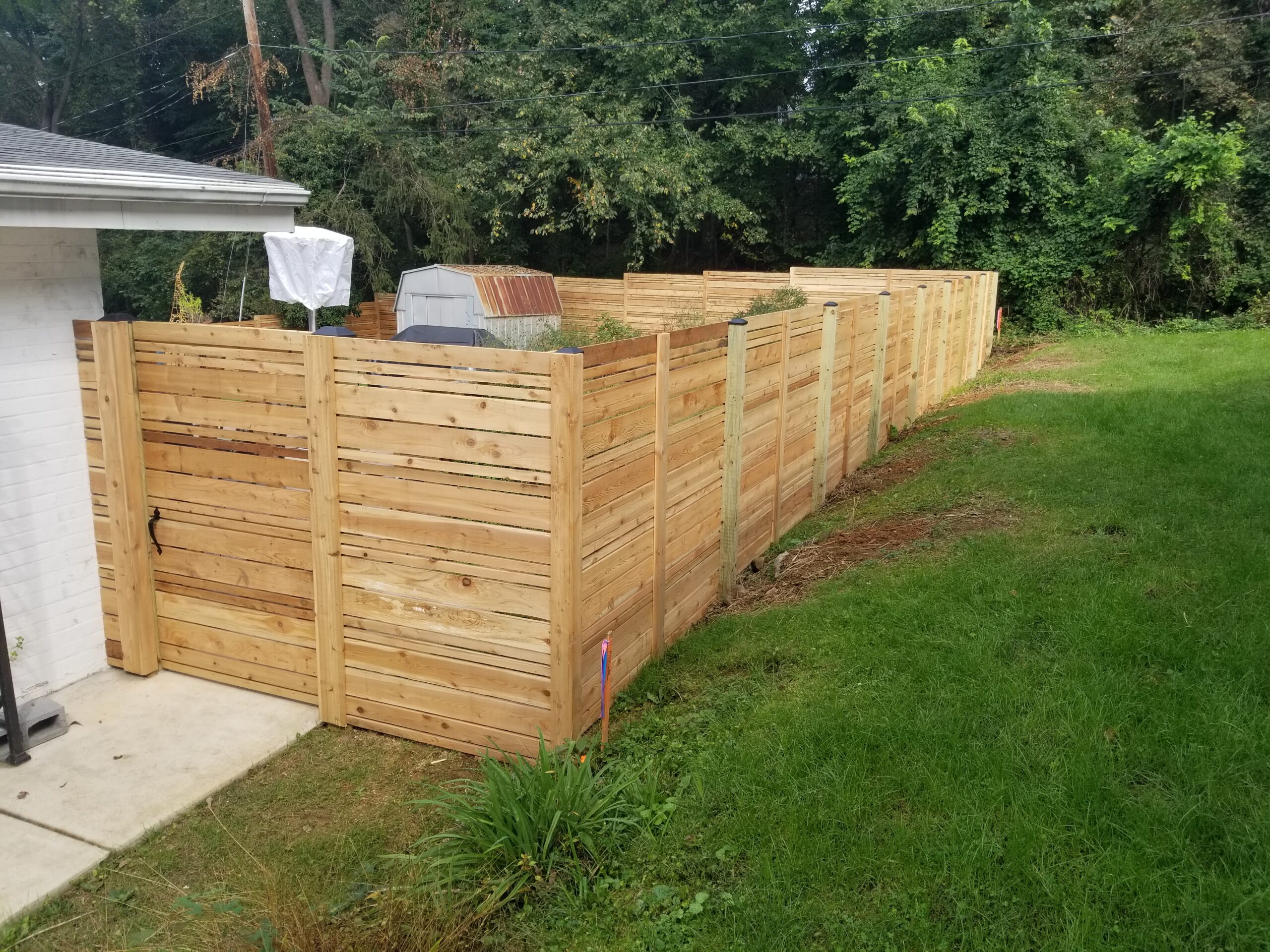 6-foot-high-Custom-Horizontal-Cedar-Privacy-Fence-with-Gate-scaled.jpg