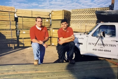 Jim Rubush and Ben Wolod Circa 1991