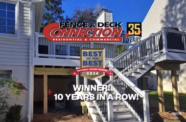 fence.& deck wins best of the best for customer service