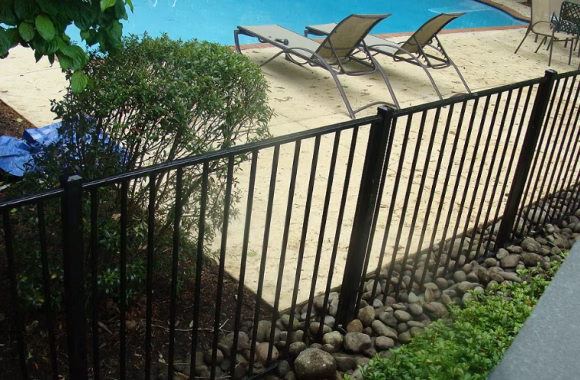 aluminum pool fence
