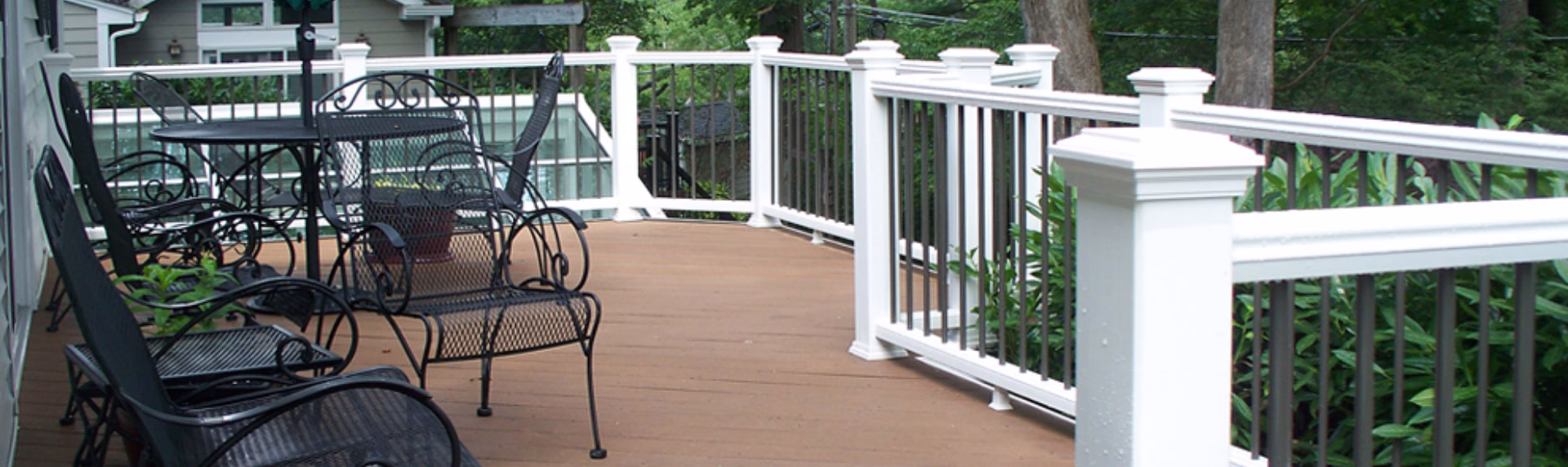 railing on a deck