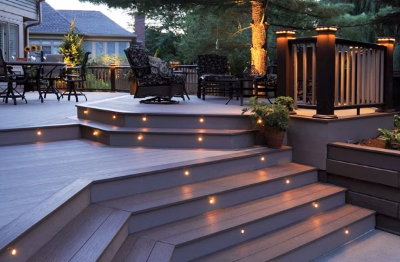 Composite Decking Harvest Brownstone