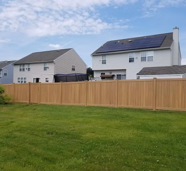Cypress Vinyl Privacy Fence