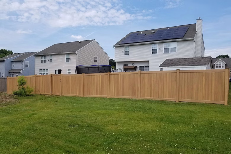Cypress Vinyl Privacy Fence