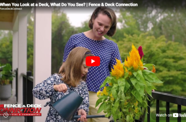 Fence & Deck Connection long deck ad
