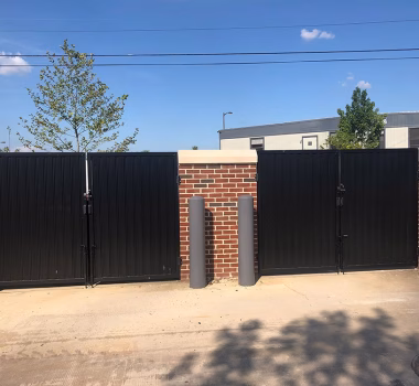 Monarch at Waugh Chapel Dumpster Enclosure