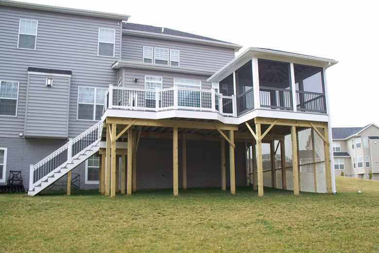 Screened Porch and Deck