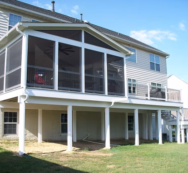 Screened Porch and Deck Project in Severn MD