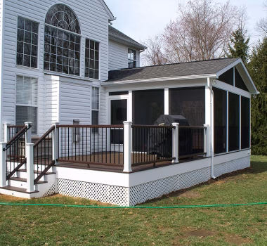 Screened Porch and Deck