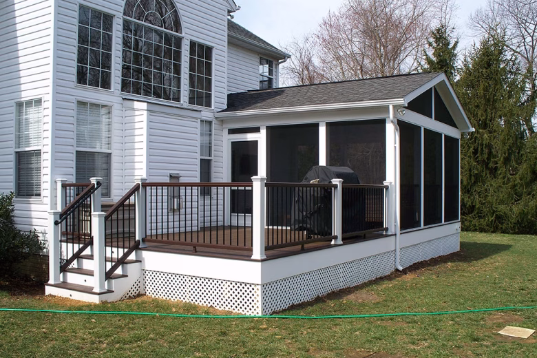Screened Porch and Deck
