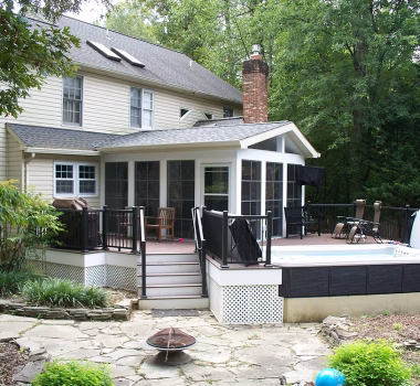 Screened Room and Deck in Gambrills MD
