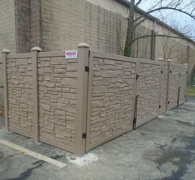 Simtek Commercial Dumpster Enclosure