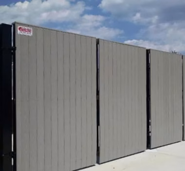 Two Rivers Dumpster Enclosure with Composite Panels