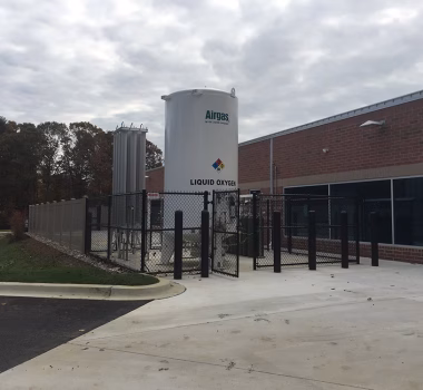 Utility Enclosure at Bestgate Animal Hospital