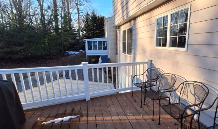 a close up of the original deck
