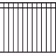 Closed Top 3 Rail Aluminum Fence