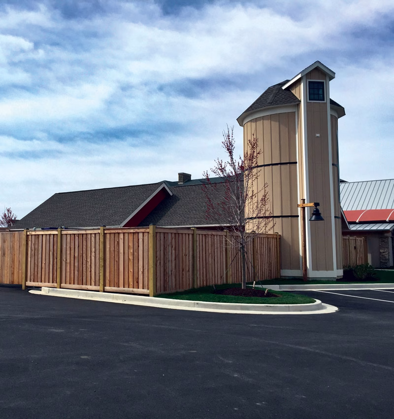 large commercial enclosure