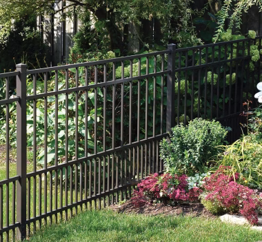 puppy picket fence