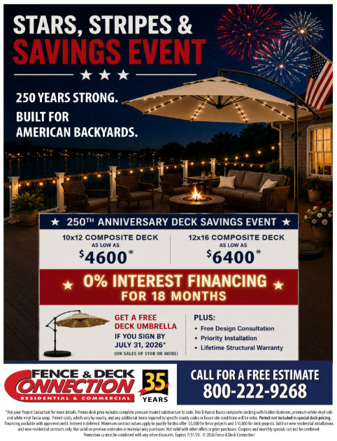 July 2026 Deck Special Promotion